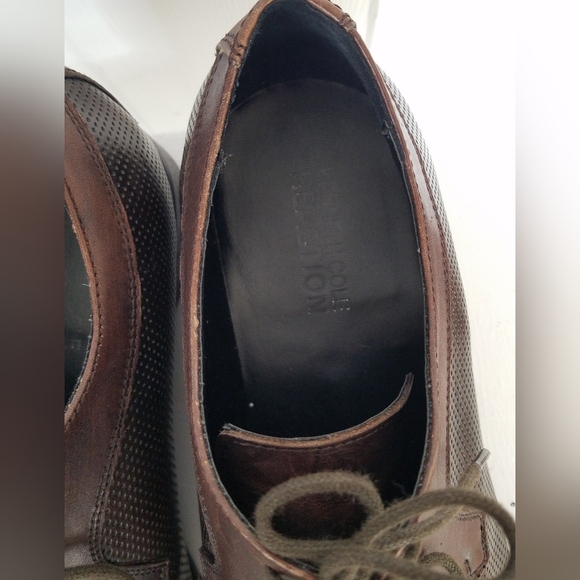 Kenneth Cole Reaction Brown Dress Shoes Size 9M - Picture 6 of 7